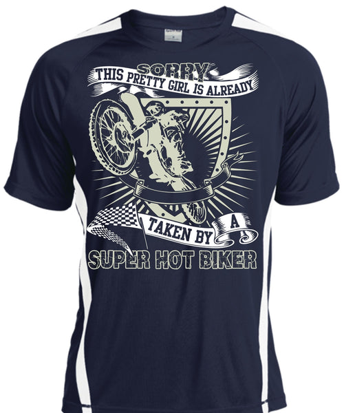 Taken By A Hot Biker T Shirt, Being A Biker T Shirt, Cool Shirt