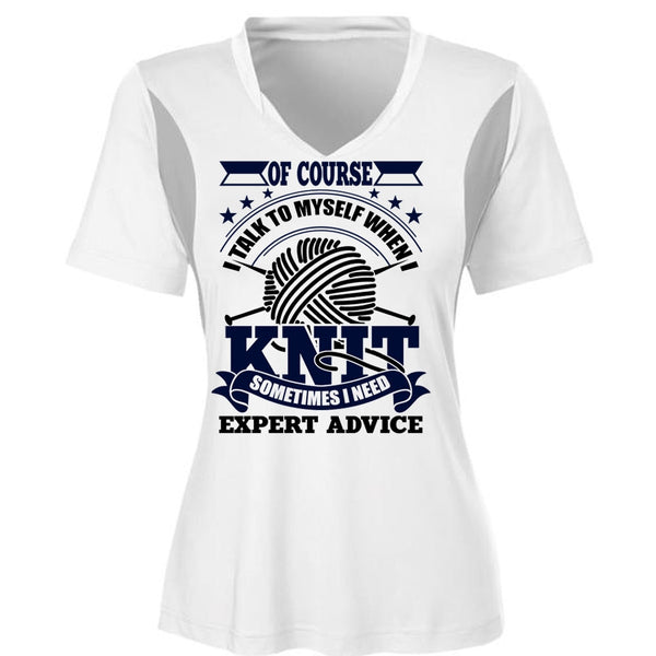 I Talk To Myself When I Knit T Shirt, I Love Knit T Shirt, Awesome T-Shirts