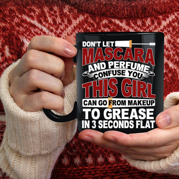Mascara And Perfume  Coffee Mug, Funny Gift For Wife Coffee Cup