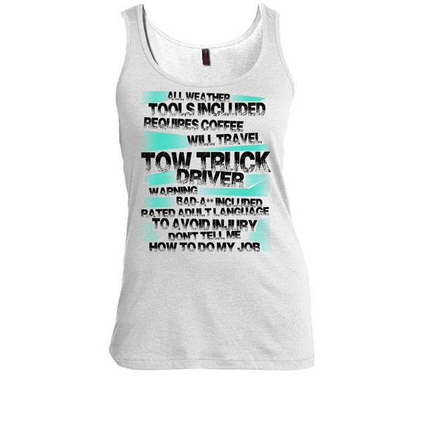 Tow Truck Driver T Shirt, I'm A Trucker Tank Top