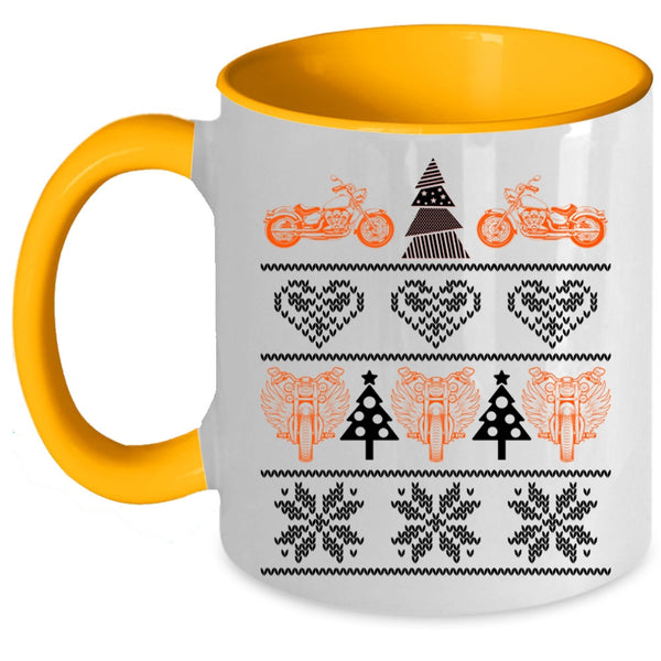 Christmas Family Vacation  Coffee Mug, Awesome Biker Accent Mug