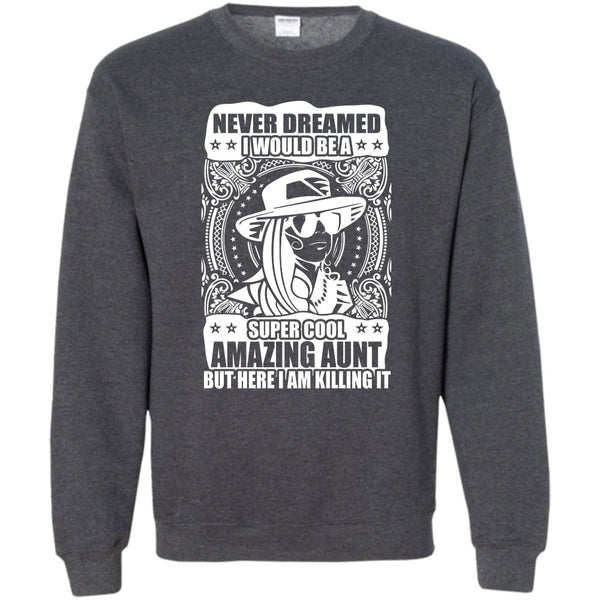 Coolest Aunt T Shirt, Gift For Aunt Sweatshirt