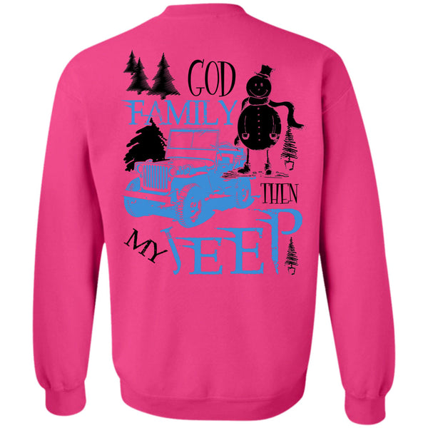 Being A Driver T Shirt, God Family My Jeep Sweatshirt