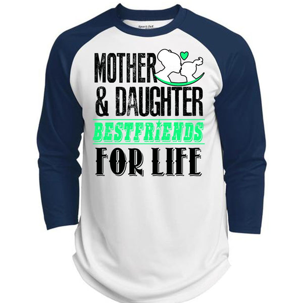 Mother And Daughter Best Friends T Shirt, I Love Mom T Shirt, Awesome T-Shirts  (Polyester Game Baseball Jersey)