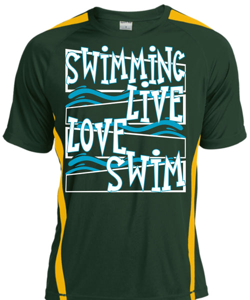 Swimming Live Love Swim T Shirt, Being A Swimmer T Shirt, Cool Shirt