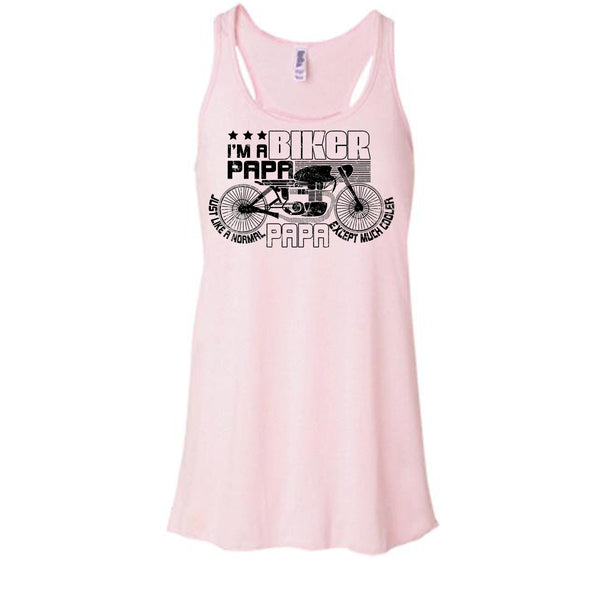 I'm A Biker Papa T Shirt, Gift For Grandpa Tank Top