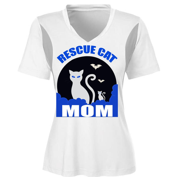 Rescue Cat Mom T Shirt, I Love My Cat T Shirt, Awesome T-Shirts