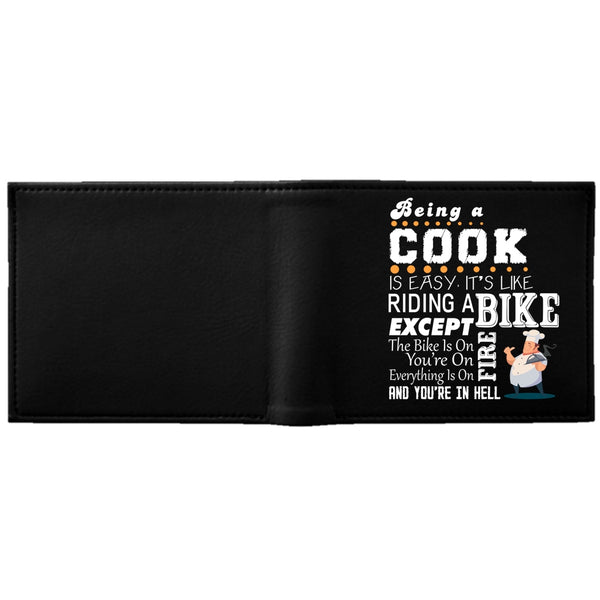 Being A Cook Is Easy Men's Wallets, I'm A Chef Wallets For Men