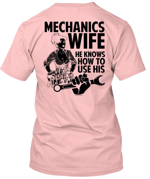 Mechanic's Wife T Shirt, I Love Wife T Shirt