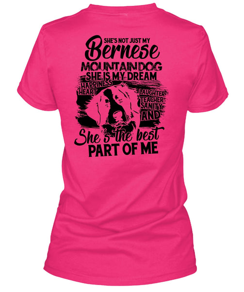 My Bernese Mountain Dog T Shirt, I Love Hiking T Shirt