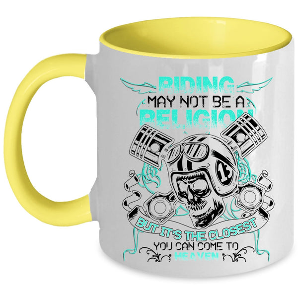Awesome Gift For Bikers Coffee Mug, Riding Accent Mug