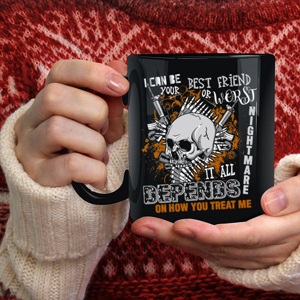 I Can Be Your Best Friend Coffee Mug, Cool Friends Coffee Cup