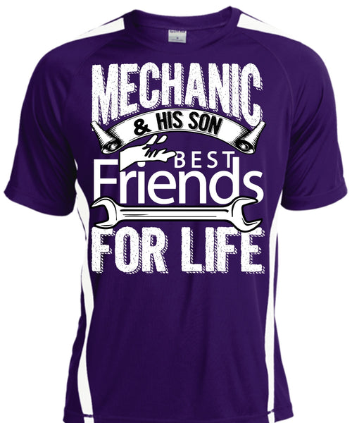 Mechanic And His Son Best Friends For Life T Shirt, Being A Mechanic T Shirt, Cool Shirt