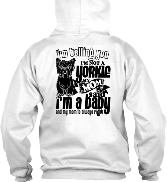 I'm Not A Yorkie T Shirt, I Love Yorkie T Shirt