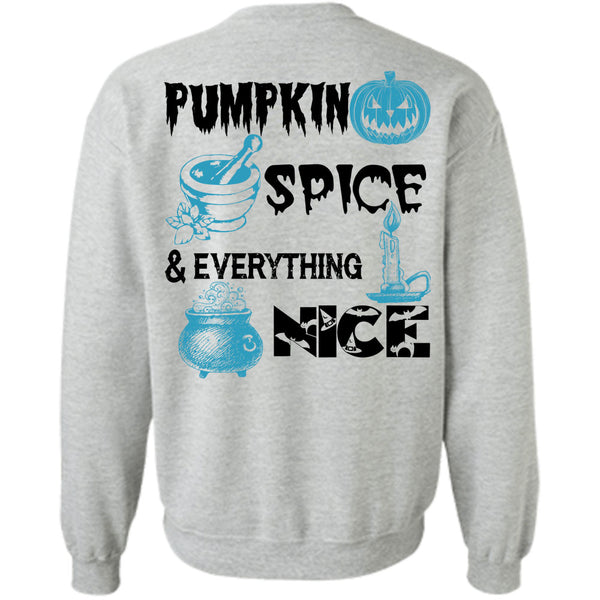 Wait For Halloween T Shirt, Pumpkin Spice And Everything Nice Sweatshirt