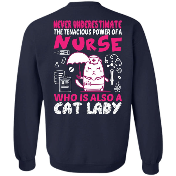 Who Is Also Cat Lady T Shirt, My Job Sweatshirt