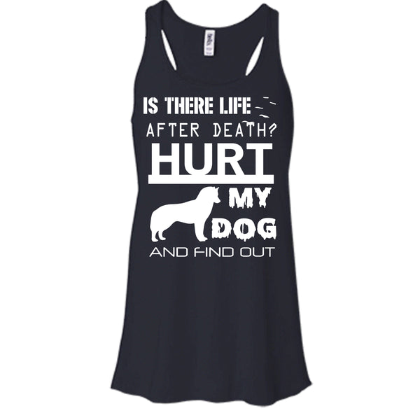 Is There Life After Death T Shirt, Hurt My Dog And Find Out T Shirt, Cool T Shirt