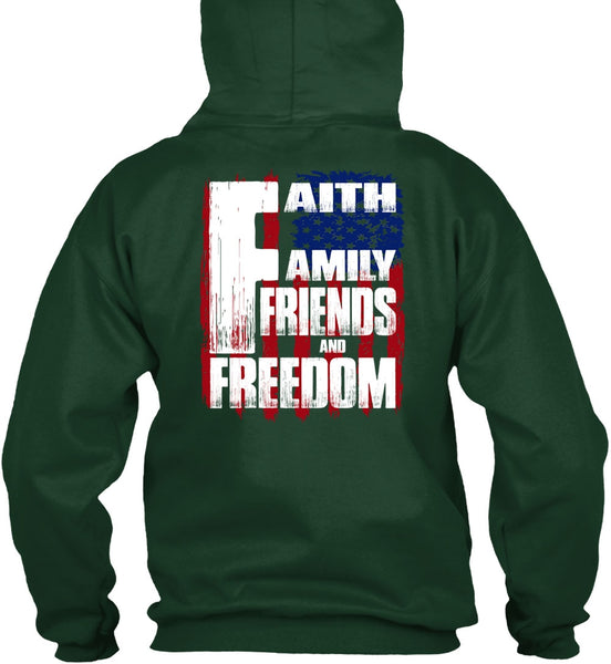 Faith Family Friends And Freedom T Shirt, Being A Veteran T Shirt