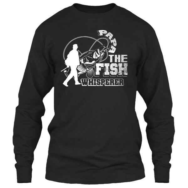 Papa The Fish Whisperer T Shirt, Coolest Hooker T Shirt