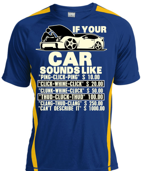 If Your Car Sounds Like T Shirt, Being A Mechanic T Shirt, Cool Shirt