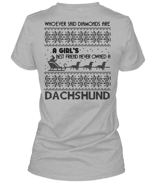 Never Owned A Dachshund T Shirt, I Love My Dog T Shirt