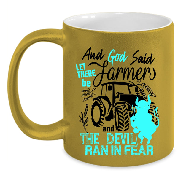 Cool Gift For Farmer Coffee Mug, Funny Farmer Accent Mug