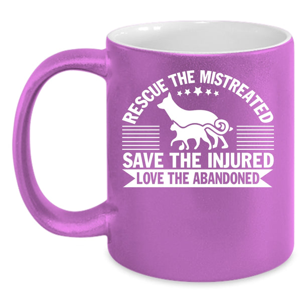 Rescue The Mistreated Coffee Mug, Best Zoologist Coffee Cup