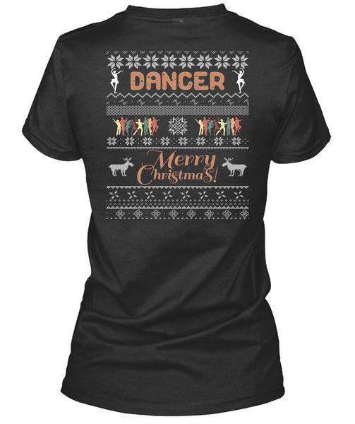 Dancer Merry Christmas T Shirt, I Love Dancer T Shirt