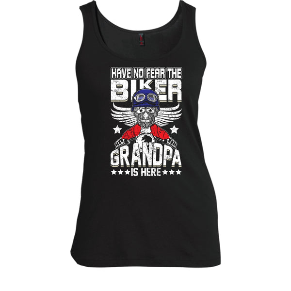 Have No Fear The Biker T Shirt, Coolest Biker Grandpa Tank Top