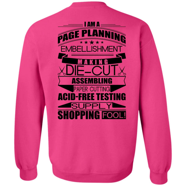 I Love Planner T Shirt, I Am A Page Panning Sweatshirt