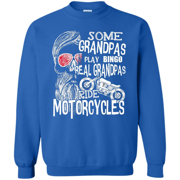 Real Grandpas Ride Motorcycles T Shirt, Coolest Grandpas Sweatshirt