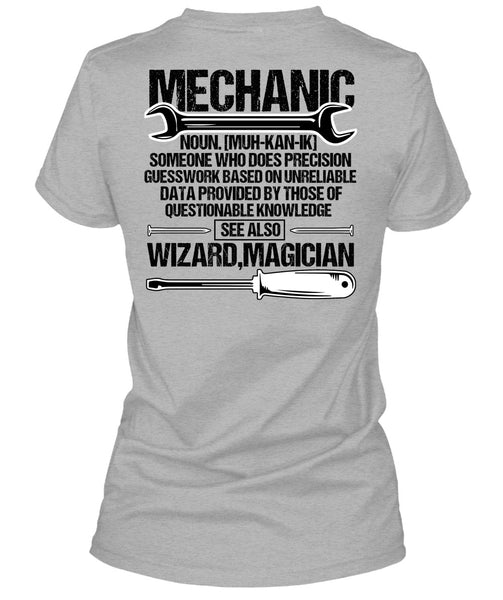 Does Precision Guesswork T Shirt, I Love Mechanic T Shirt