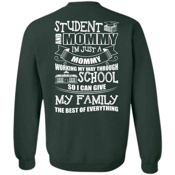 I'm Just A Mommy T Shirt, I Love School Sweatshirt