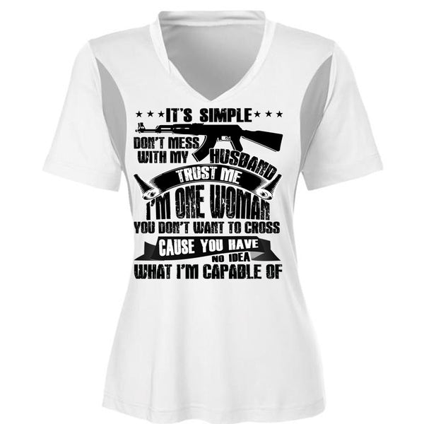 Don't Mess With My Husband T Shirt, I Love Husband T Shirt, Awesome T-Shirts