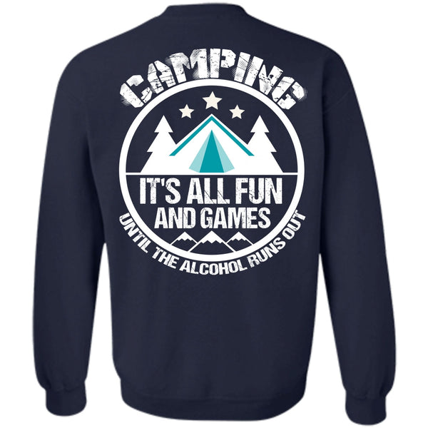 Alcohol Runs Out T Shirt, I Love Gaming Sweatshirt