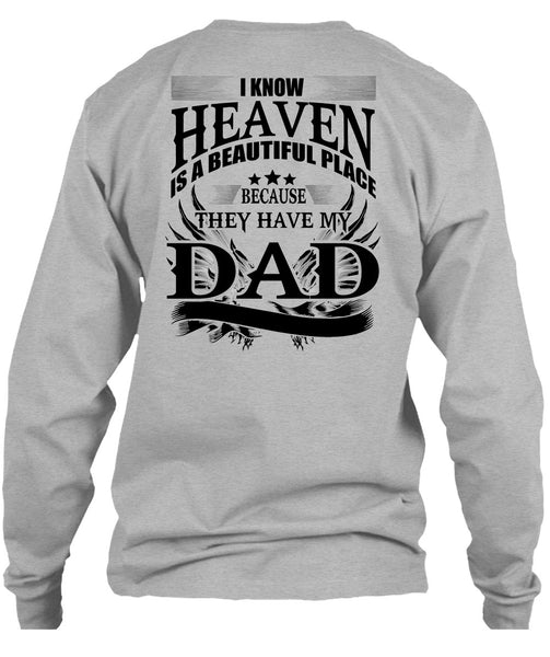 They Have My Dad T Shirt, I Love Dad T Shirt