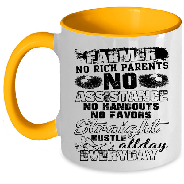 Funny Gift For Farmers Coffee Mug, Farmer Accent Mug