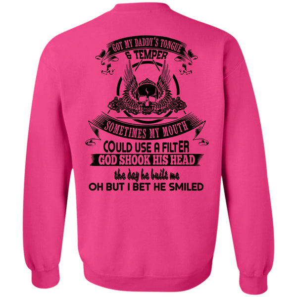 Being A Gunner T Shirt, God Shook His Head The Day He Built Me Sweatshirt