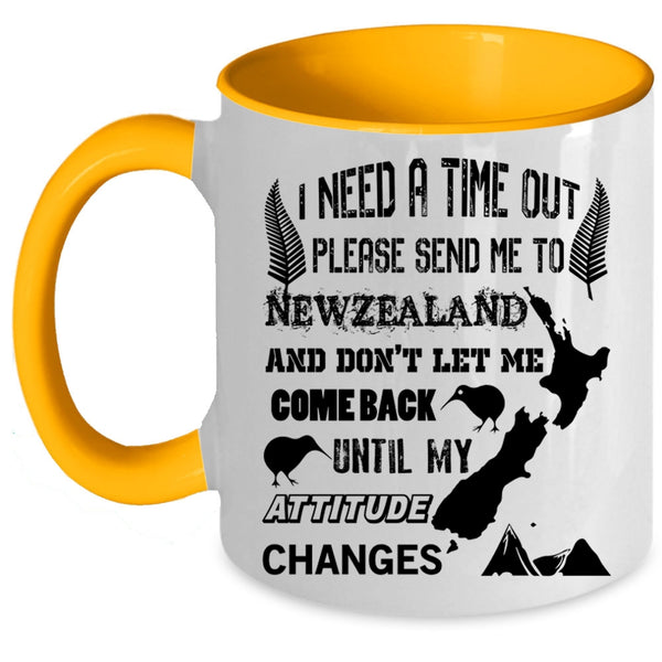 Funny Traveling Coffee Mug, Send Me To Newzealand Accent Mug