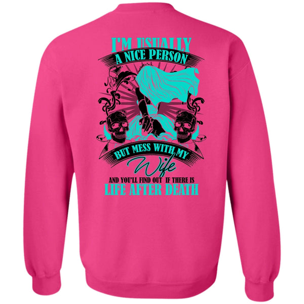 I Love Wife T Shirt, Mess With My Wife Sweatshirt