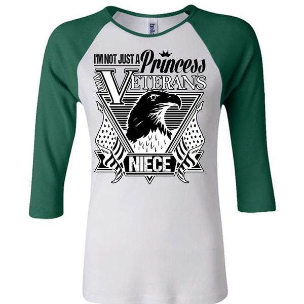 I'm Not Just A Princess Veterans Niece T Shirt, I Love Veteran T Shirt, Awesome T-Shirts