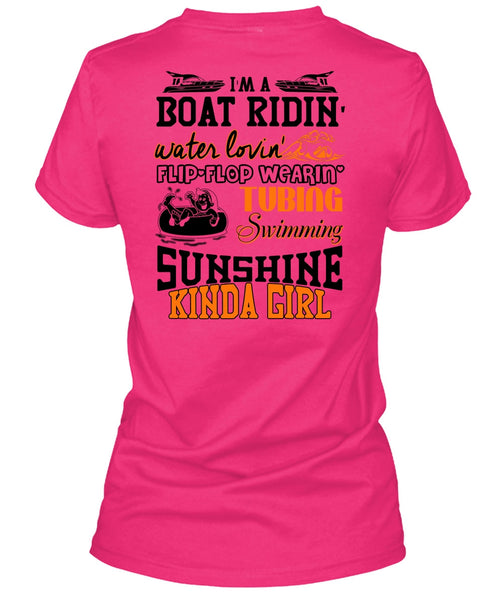 Swimming Sunshine Kinda Girl T Shirt, I Love Swimming T Shirt