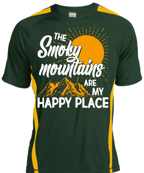 The Smoky Mountains Are My Happy Place T Shirt, My Favorite T Shirt, Cool Shirt