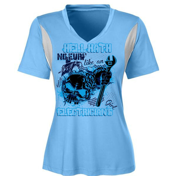 Like An Electrician's Girl T Shirt, I Love Electrician T Shirt, Awesome T-Shirts