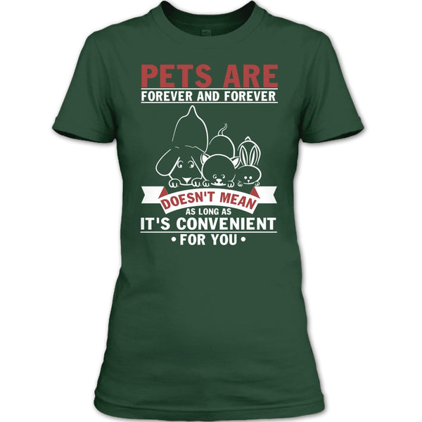 Pets Are Forever And Forever T Shirt, Coolest Dog And Cat T Shirt