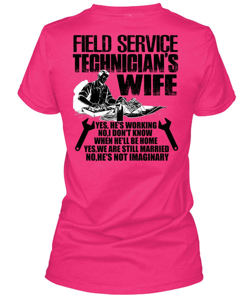 Field Service Technician's Wife T Shirt, I Love Police T Shirt