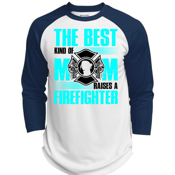 The Best Kind Of Mom T Shirt, I Love Firefighter T Shirt, Awesome T-Shirts  (Polyester Game Baseball Jersey)