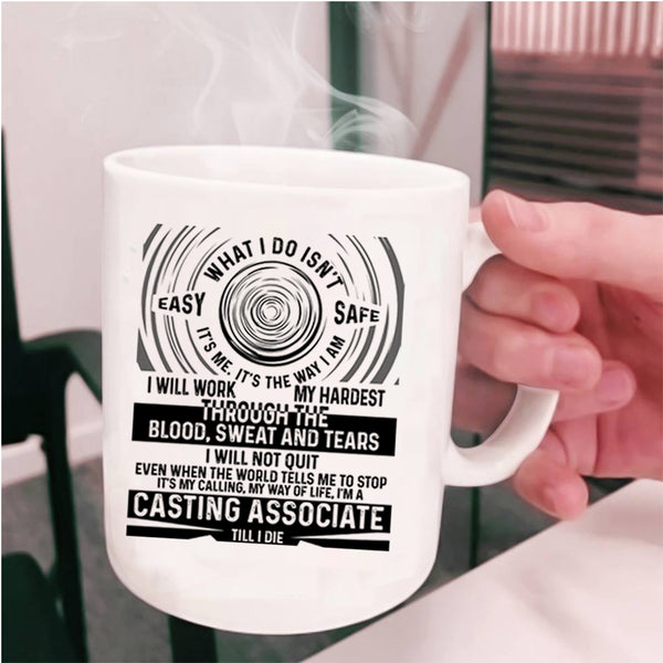 Cool Job Title Coffee Mug, I'm A Casting Associate Cup