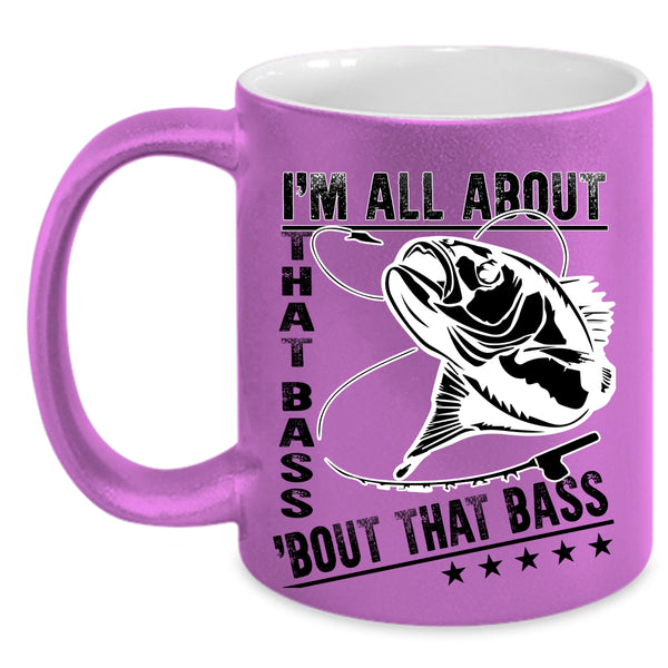 Funny Gift For Dad Coffee Mug, Awesome Fishing Accent Mug