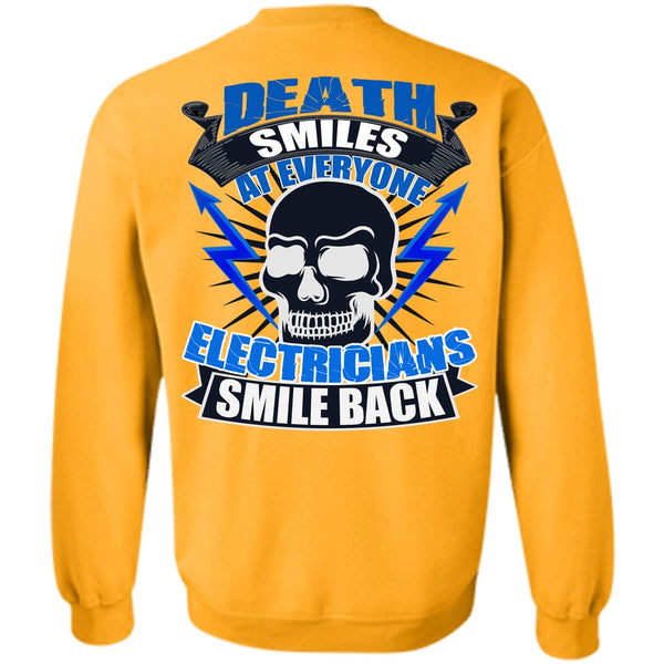 I Love Electrician T Shirt, Electricians Smile Back Sweatshirt